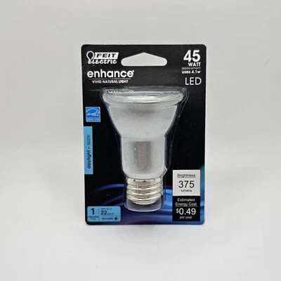 Feit Electric 45 Watt LED 5000K Daylight Dimmable Par 16 Flood Bulb - Image 1 of 3