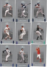 2005 (16) Donruss Classics Silver Timeless Tributes /100 part set baseball cards
