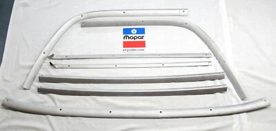 71 72 73 74 Plymouth Road Runner Dodge Charger interior steel trim 7pc set clean - Image 1 of 4