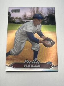 2024 Topps Stadium Club PEE WEE REESE CHROME REFRACTOR #267 - Picture 1 of 2