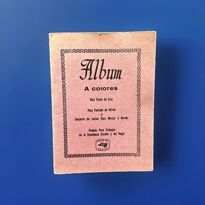 1970s Album of Colores Cross Stitch Patterns Mexico - Image 1 of 4