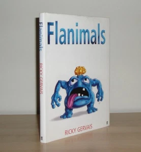Ricky Gervais - Flanimals - 1st (2004 Faber First Edition DJ) - Picture 1 of 1