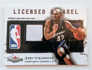 2003-04 Fleer Patchworks Jerry Stackhouse Jersey Patch /100 Wizards Washington - Bild 1 von 3