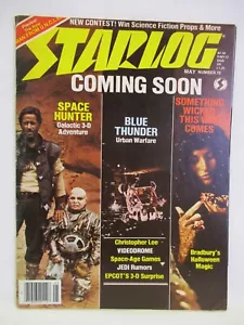 Starlog 70 May 1983 Blue Thunder, Space Hunter Christopher Lee EPCOT Star Trek - Picture 1 of 4