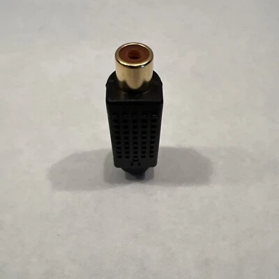 NEW RCA female composite to S-Video Female converter adapter *Factory Sealed* - Image 1 of 4