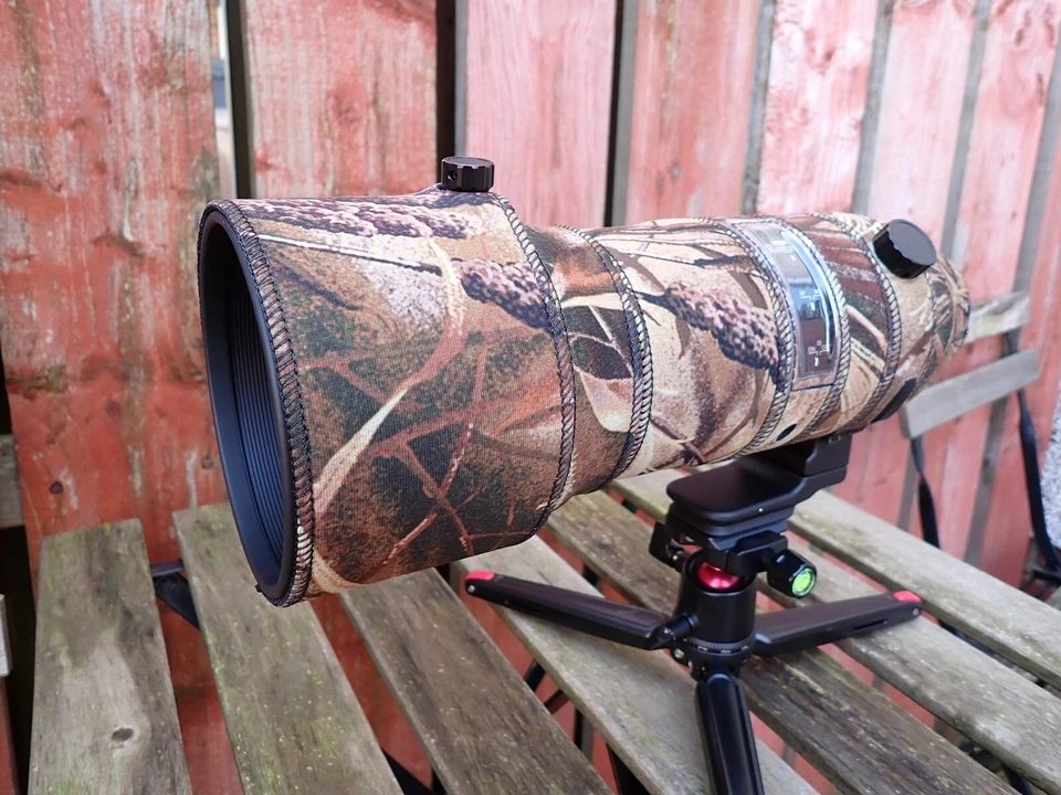 Olympus 150 600 Neopreno Lente Cubierta Protección Camuflaje Gamas Premium Foto 1 de 1