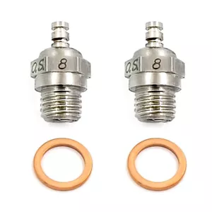 Heavy Duty Medium For OS O.S. NO8 #8 No.8 Nitro Engine RC Airplane/Car Glow Plug - Picture 1 of 20
