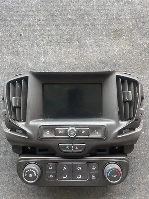 Pantalla de radio GMC Acadia 22, panel de control climático con CA #42565559, 84565728,84296135 Foto 1 de 4