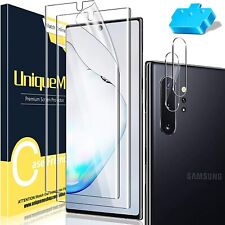 Lot de 2 films protecteurs d'écran et verre trempé pour Samsung Galaxy Note 10