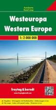 Western Europe Road Map 1:2 000 000 (Map)