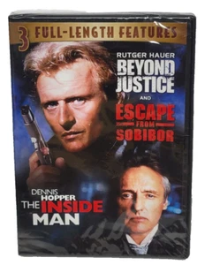 Escape From Sobibor & Beyond Justice & Inside Man 3 MOVIES! NEW! FREE SHIP! - Imagen 1 de 2