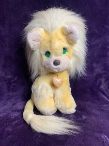 Precious Moments Lion Plush Applause Stuffed Animal Locket Mane Yellow 4557 1985 - Picture 1 of 10