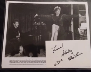 Schauspielerin Shirley MacLaine signierter Schnitt & 8x10 B&W Promo Foto  - Bild 1 von 5