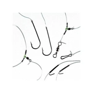 FLADEN Surf-Rig m. Clip Gr. 4/0 Vorfachsystem Brandungsvorfach Naturködervorfach - Bild 1 von 1