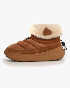 Flower Mountain Womens Fami Mid Suede & Shearling - Brown - Picture 1 of 9