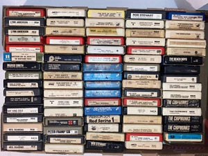 8 Track Tapes Various 8-Track Music Cartridges Group 3 ( L - Th ) - Picture 1 of 269