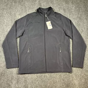 North End NWT Men's L Excursion Trail Fabric-Block Fleece Jacket Black 88215 - Picture 1 of 21