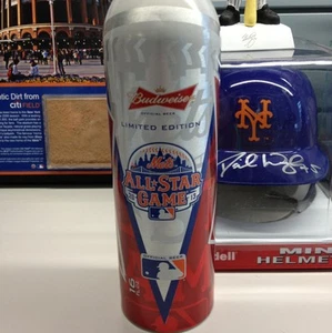 NY NEW YORK METS 2013 MLB ALL STAR GAME BUD BUDWEISER BEER BOTTLE CAN no tickets - Picture 1 of 4