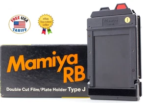 [ Almost Unused ] Mamiya RB67 Double Cut Film Plate Holder Type J From JAPAN - Picture 1 of 12
