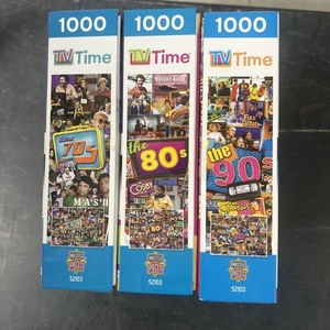 Rompecabezas para adultos TV Time - Programas de los 90 1000 piezas Rompecabezas para adultos Tiempo de juego Nuevo en caja - Imagen 1 de 7