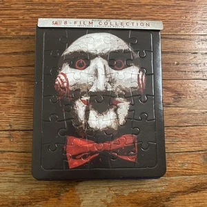 SAW - 8 Movie Collection Blu-ray + Walmart Exclusive Puzzle Cover - Picture 1 of 9