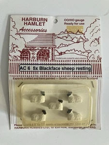 Harburn Hamlet 5 Blackface Sheep Schafe  Spur H0 Modellbahn - Bild 1 von 1