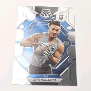 2023 Panini Mosaic Brian Branch #287 Rookie RC Detroit Lions - Bild 1 von 2