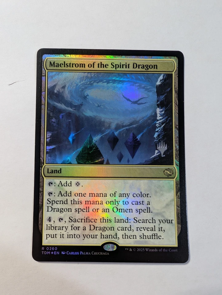Maelstrom of the Spirit Dragon - Promo: Tarkir: Dragonstorm - Foil - (0260) - NM - Image 1 of 2