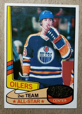 1980-81 Topps Wayne Gretzky #87 Edmonton Oilers Foto 1 de 2
