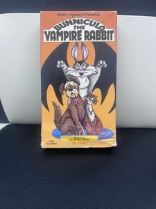 Bunnicula The Vampire Rabbit Kids Klassics Vhs Tape Color Ruby-Spears - Picture 1 of 5