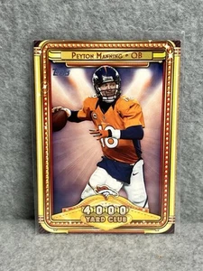2013 Topps #6 Peyton Manning 4000 Yard Club Denver Broncos - Bild 1 von 2