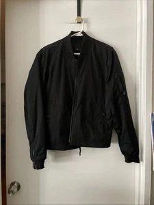 Vince Jacket Men Size Small Bomber Black - Picture 1 of 7