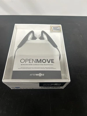 Nuevos auriculares inalámbricos Aftershokz OPENMOVE de conducción ósea gris oreja nuevos  Foto 1 de 4