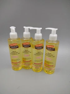 Lot Of 4 Palmer's Cocoa Butter Formula Skin Therapy Cleansing Oil ~ 6.5oz Each - Picture 1 of 10