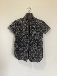 Armani Exchange floral hawaiano con botones - Imagen 1 de 2