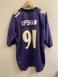 Camiseta oficial de fútbol americano Proline Baltimore Ravens NFL #91 Upshaw - Imagen 1 de 17