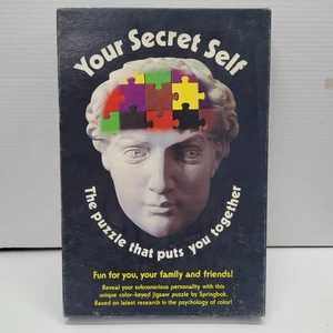 Vintage Springbok Your Secret Self Jigsaw Puzzle 280 Pieces Complete Personality - Picture 1 of 12