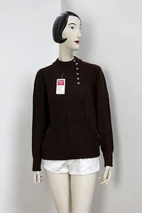 Knitted Jumper Winter Sweater True Vintage 70er NOS Unworn Orig. - Picture 1 of 5