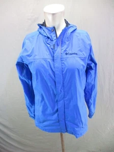 Columbia Size L (14-16) Boys 100 % Nylon Full Zip Stand Collar Windbreaker 741 - Picture 1 of 11