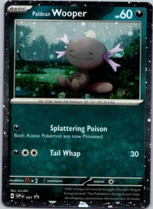 Pokemon Paldean Wooper SVP041 Promo scharlachrot & violett kostenloser Versand! - Bild 1 von 1