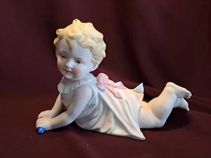 Vintage Porcelain Piano Baby Andrea Sadek numbered 23/542 - Picture 1 of 13