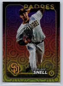 2024 Topps Series 2 - Holiday Foil #460 Blake Snell - Picture 1 of 2
