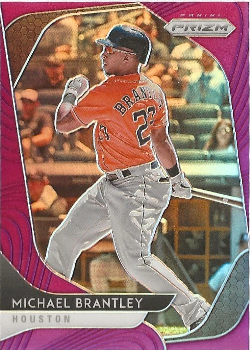 Panini Prizm Michael Brantley #57 Purple Prizm SP 2020  Foto 1 de 1
