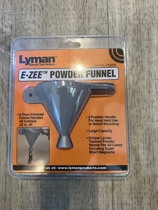 Lyman E-ZEE Powder Funnel LY-7752431 Reloading and Shooting Powder Cal. 22 - .50 - Picture 1 of 2