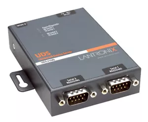 Lantronix UDS2100 2-Port Device Server - 2 x DB-9 , 1 x RJ-45 - Picture 1 of 1
