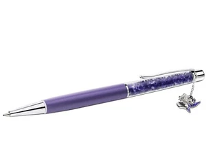 Swarovski  Crystalline  Ballpoint Pen, Hello Kitty  1176334 new purple - Picture 1 of 8