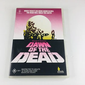 Dawn Of The Dead DVD 1978 Zombie Horror Survival Thriller Movie GC Free Postage - Picture 1 of 11