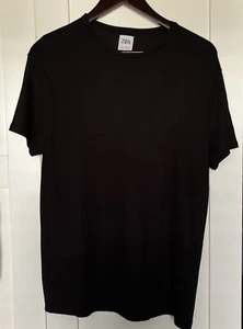 Zara Round Neck Knitted T Shirt/Top Short Sleeve Size M… Lovely X - Picture 1 of 3