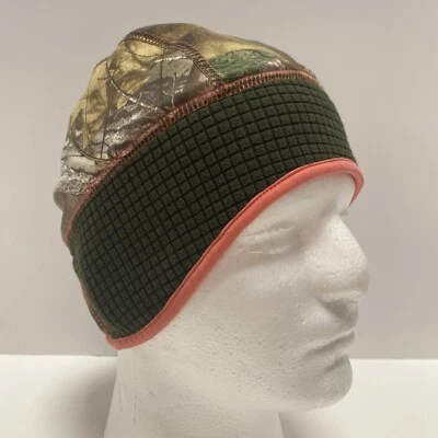 Huntworth Realtree Camo/Pink Ponytail Opening Beanie - Image 1 of 4