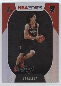 2020-21 Panini NBA Hoops Silver /199 CJ Elleby #250 Rookie RC